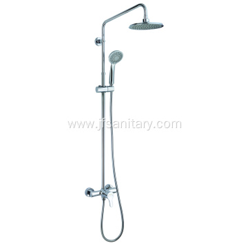 Brass Mixer Rainfall Head Shower System 3 Functions